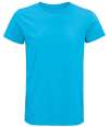 03582   Crusader Organic T-Shirt Aqua Blue colour image